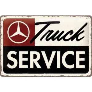 Sign 20x30 cm Daimler Truck - Service