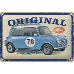 Sign 20 x 30cm Mini - The British Classic
