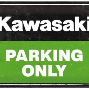 Sign 30x40 cm Kawasaki - Parking Only