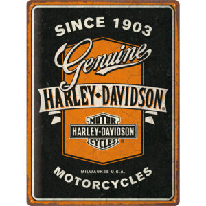 Sign 30 x 40cm Harley-Davi