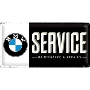 Sign 25 x 50 cm BMW Service