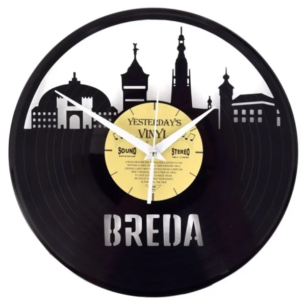 Vinyl Clock Breda