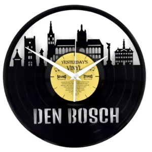 Vinyl Clock Den Bosch
