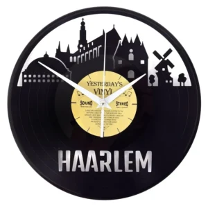 Vinyl Clock Haarlem