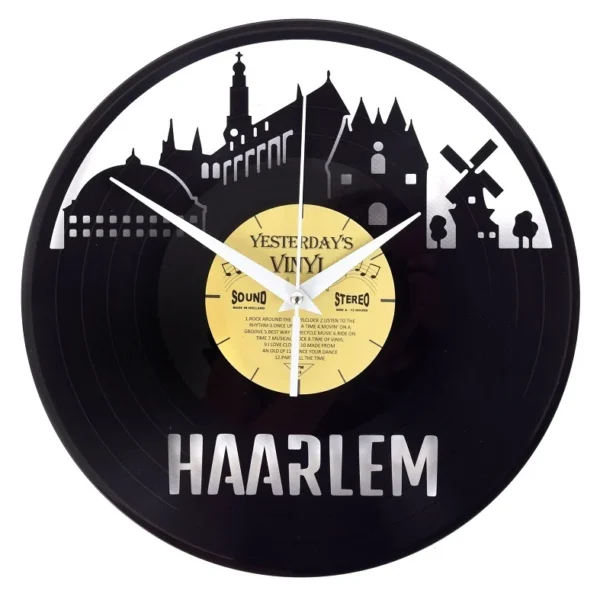 Vinyl Clock Haarlem