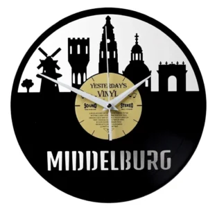 Vinyl Clock Middelburg